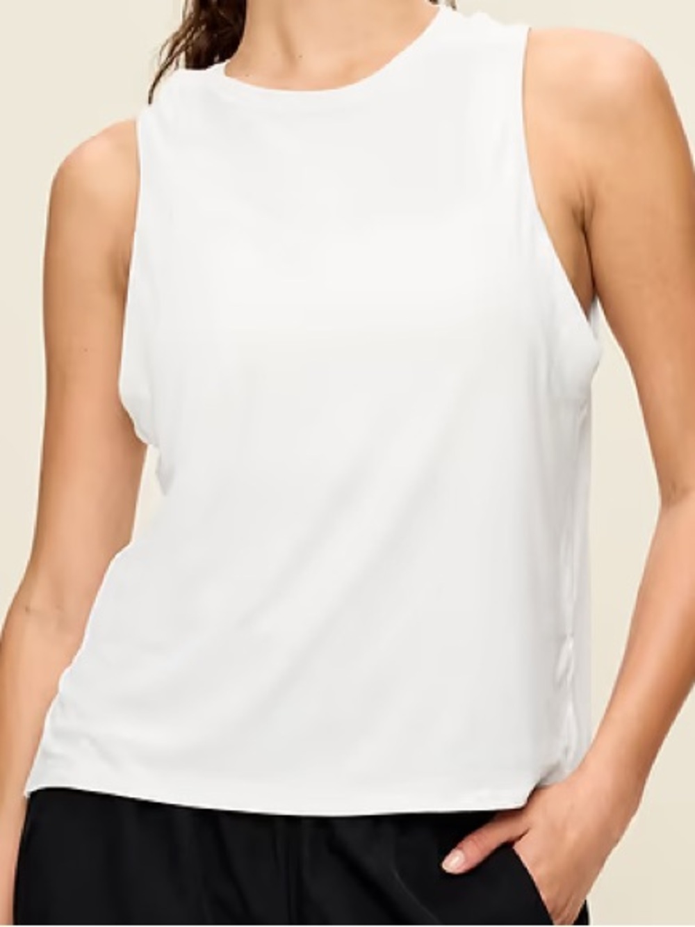 Old Navy CloudMotion Tank Top Large Tall Magnolia